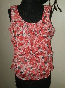 Milano Floral Layered Ruffle Blouse